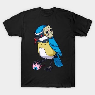 Monster Animals - Horror Blue Tit T-Shirt